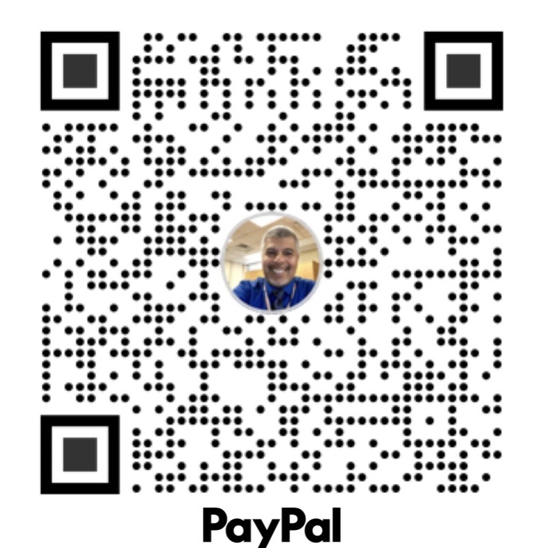 PayPal payment QR code
